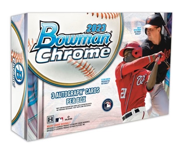2023 Bowman CHROME MLB Baseball HTA CHOICE Box